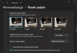 Win11 taskbar